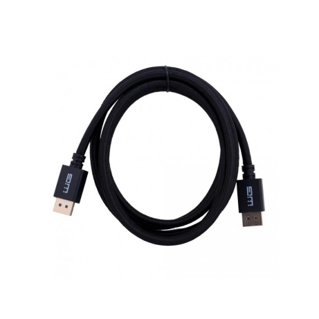WG - Kabel video DisplayPort (male) to DisplayPort (male) / 4K 60Hz / 2m / braided / gold plated