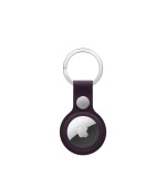 AirTag FineWoven Key Ring - Blackberry