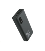 WG - Power Bank 30000 mAh, USB-C PD 20W, černá
