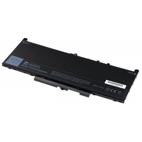 Baterie T6 Power Dell Latitude E7270, E7470, 12 E7270, 14 7470, 7200mAh, 55Wh, 4cell, Li-pol