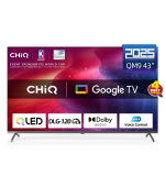 BAZAR - CHiQ U43QM9G TV 43", UHD QLED Google TV - Poškozený obal (Komplet)