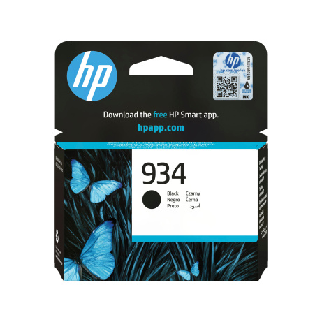 HP 934 Black Ink Cartridge, C2P19AE (400 pages)