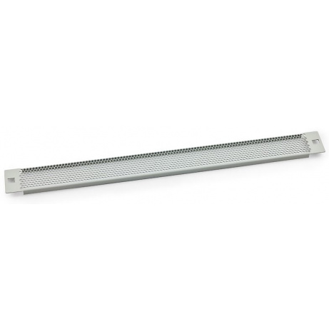 19' záslepka 3U plastový zámek, síto 75%-4mm