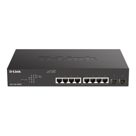 D-Link DGS-1100-10MPV2 PoE EasySmart 10/100/1000