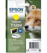 EPSON ink bar Singlepack "Liška" Yellow T1284 DURABrite Ultra Ink (3,5 ml)