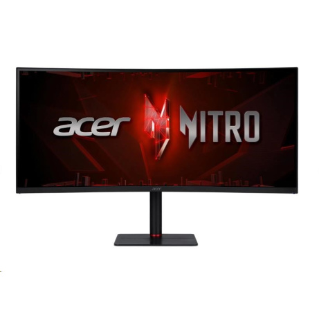 ACER LCD Nitro XV345CURX,34" Curved VA LED WQHD,240Hz,1ms,300nits,Audio,Repro,Vesa,HDMI,DP,Black