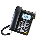 BAZAR - MaxCom MM28DHS, stolní GSM telefon, černá - Po opravě (Komplet)