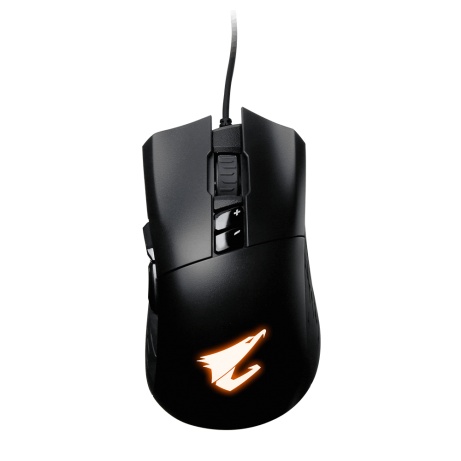 GIGABYTE Aorus M3/Herní/Optická/Drátová USB/Černá