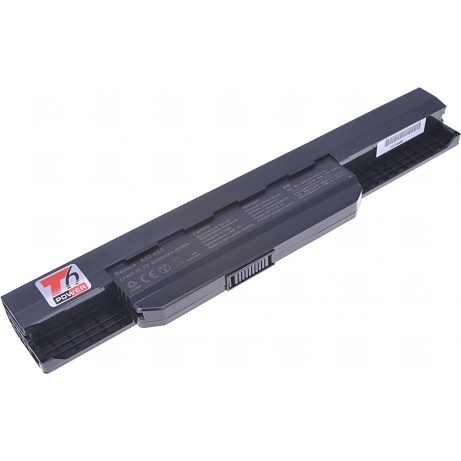 Baterie T6 power Asus K43, K53, K84, A43, A53, A54, P43, P53, X43, X53, X54, X84, 6cell, 5200mAh