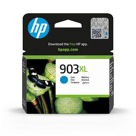 HP 903XL High Yield Cyan Original Ink Cartridge (825 pages)