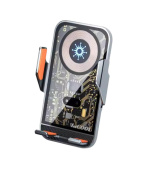 1stCOOL bezdrátová QI nabíječka 15W, do auta, MagSafe, USB-C, černá