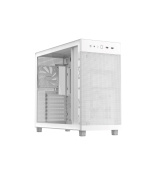 ASUS case PRIME AP303 TG WHITE, ATX, průhledná bočnice,1x120mm, bílá