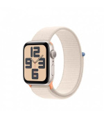 APPLE Watch SE GPS 40mm Starlight Aluminium Case with Starlight Sport Loop