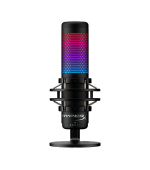 HyperX QuadCast S - USB Microphone (Black-Grey) - RGB Lighting (HMIQ1S-XX-RG/G) - Mikrofon