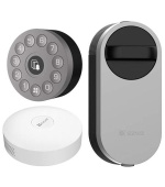 Ezviz  - Set Chytrého dveřního zámku (DL01S) + Klávesnice (DL01CP) + HUB (A3) (CS-DL01S/DL01CP/A3-BK)