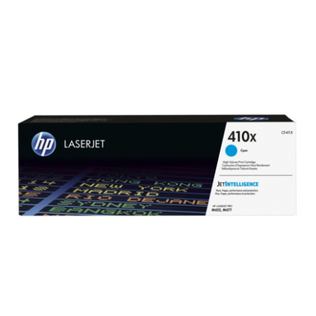 HP 410X tisková kazeta azurová velká, CF411X