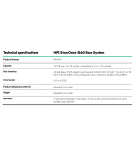 HPE StoreOnce 5660 System with 2 x 1.9TB SSDs for OS and 8 x 6.4 TB SSD disks for Data Cache