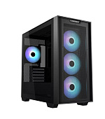 BAZAR ASUS case A21 PLUS, Mini Tower, průhledná bočnice, 4x 120mm ARGB Fan, černá (POŠKOZENÝ OBAL)