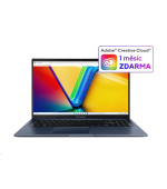 ASUS NTB Vivobook 15 (X1502VA-NJ1248W), i5-13420H, 15.6" FHD, 16GB, 1TB SSD, UHD, W11 Home, Quiet Blue
