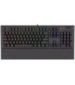 Endorfy herní klávesnice Omnis Kaihl BL RGB / USB / blue switch / drátová /mechanická/US layout/černá RGB