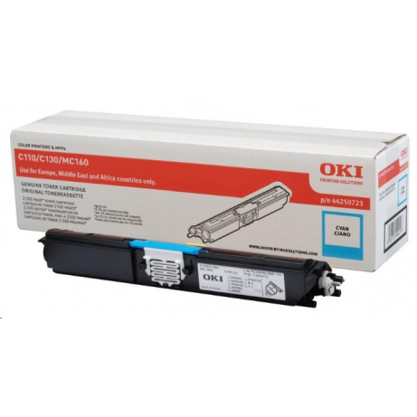 Toner Oki Cyan do C110/C130 (2.5k)