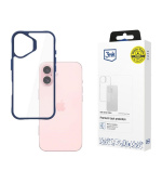 3mk Satin Armor Case+ Blue pro Apple iPhone 16