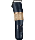 BaByliss E986E zastřihovač na vlasy, 8 nástavců, na akumulátor, ovládací tlačítka, titanové břity, voděodolný