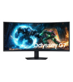 SAMSUNG MT LED LCD Monitor 40" (G75F) - Prohnutý, VA, 4K UHD, 1ms, 165hz, DP, HDMI