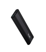 TRUST Externí box pro M.2 SSD, USB-C 3.2 Gen2, M.2 2280, černá