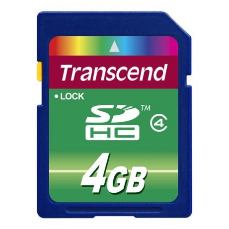 TRANSCEND SDHC karta 4GB Class 4