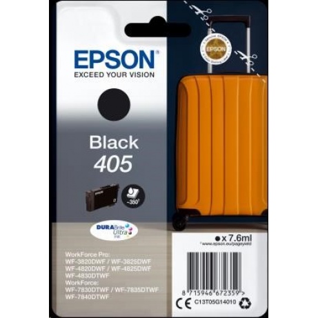 EPSON ink Singlepack Black 405 Durabrite Ultra