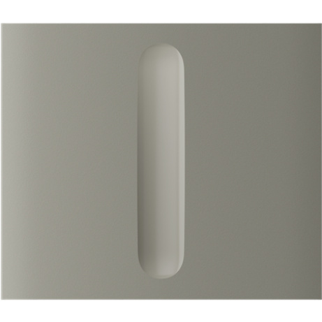Ajax  CenterButton (Dimmer) vertical - Středový kryt stmívatelného tlačítka, vertikální instalace, olivová