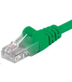 PremiumCord Patch kabel UTP RJ45-RJ45 CAT6 2m zelená