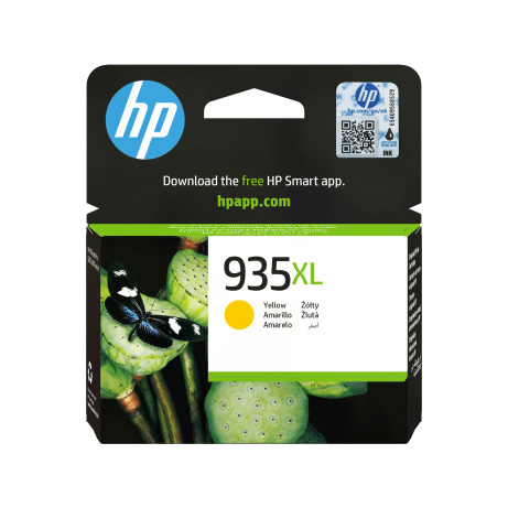 HP 935XL Yellow Ink Cartridge, C2P26AE (825 pages)