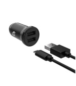 Nabíječka FIXED 2xUSB,USB/micro USB kabel,1m, 15W