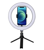 WG - Vlog Kit základní sada pro natáčení video blogů, tripod, držák telefonu, LED světlo