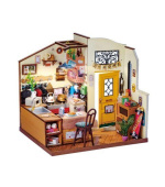 RoboTime 3D Dřevěné puzzle Útulná kuchyně