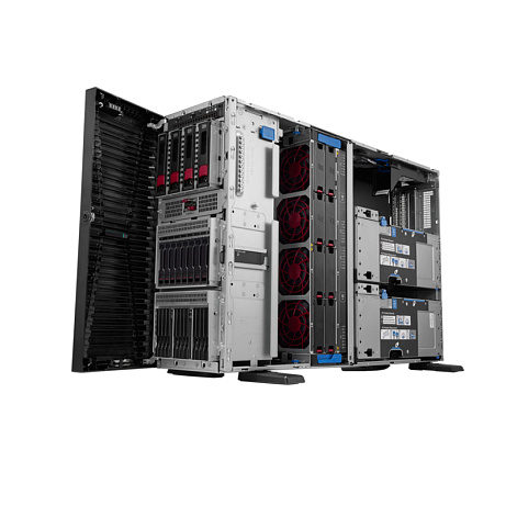 HPE ML350 G12 6505P, 32GB, 2 x 4TB SATA, MR408,RPS