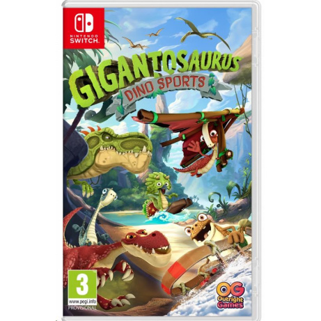 NS hra Gigantosaurus: Dino Sports