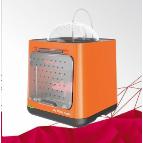 3D tiskárna XYZ da Vinci Nano (PLA,12x12x12cm,100-300 mikronů, USB 2.0,30 mm/s) - BAZAR/PO OPRAV(podrobný popis v textu)