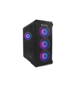 Počítačová skříň Genesis IRID 503 ARGB V2/Micro Tower/Transpar./Černá