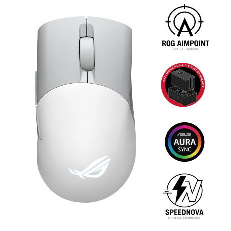 ASUS ROG KERIS Wireless Aimpoint White