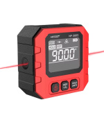 W-Star Digitální úhloměr WSNF566S, laser, magnet, 4x90°, stupně, %, mm/m