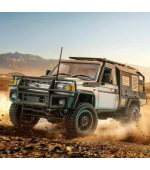 RC auto Land Cruiser TOYOTA Supertourer - stříbrná