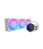 Cooler Master vodní chladič MasterLiquid Atmos II Pixel LED, 3x120mm, LGA1851, AM5, bílá