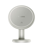 Baseus C01 magnetický držák do auta (na palubní desku), krémově bílá