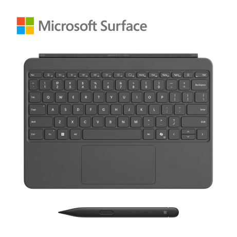 Microsoft Surface Pro 12" Keyboard + Slim Pen 2 Bundle (Slate), Commercial, ENG
