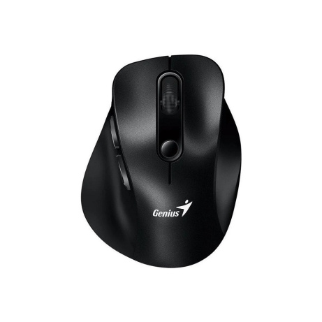 Genius Ergo 9000S/Ergonomická/Optická/Pro praváky/2 400 DPI/Bezdrátová USB + Bluetooth/Černá