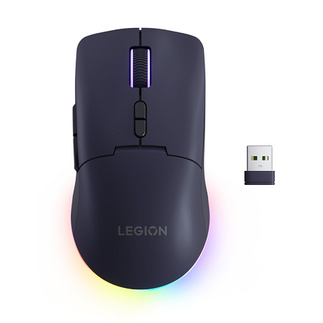 Lenovo Legion M220/Herní/Optická/Pro praváky/5 000 DPI/USB+BT/Fialová