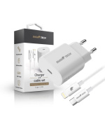 RhinoTech 25W PD nabíjecí adaptér s kabelem USB-C na Lightning 27W 1M bílá
